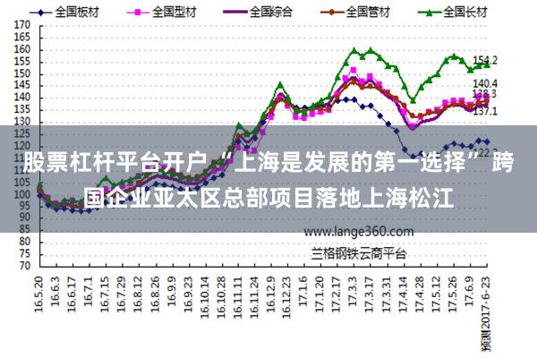 股票杠杆平台开户 “上海是发展的第一选择” 跨国企业亚太区总部项目落地上海松江